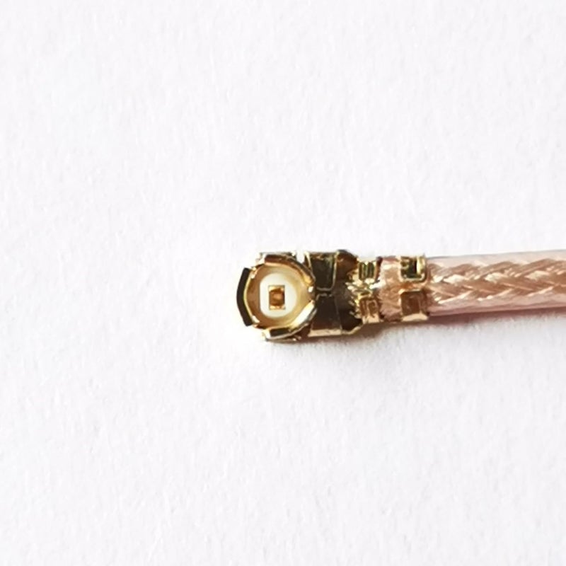 Axisflying 3pcs 5.8GHz 3dBI IPEX RC Antenna Brass Dipole VTX Antenna for FPV Drone by RG178 (6cm) - Image 3